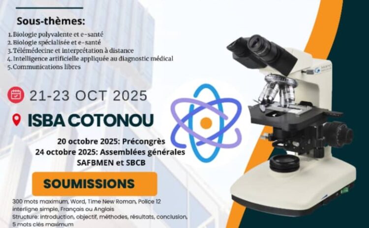  1er Congrès de la SAFBMEN et 5ème Congrès de biologie clinique : La biologie médicale et la médecine nucléaire à l’heure de la digitalisation