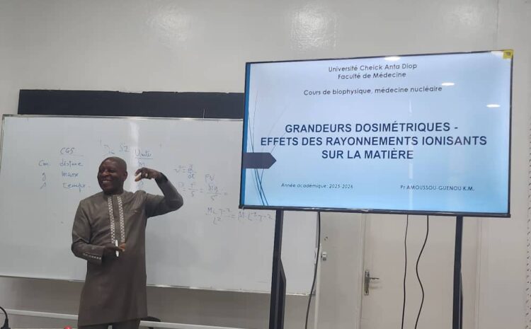 Séminaire sur la Dosimétrie et la Radioprotection : Un Événement Marquant à Dakar